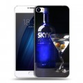 Дизайнерский пластиковый чехол для Meizu U20 Skyy Vodka