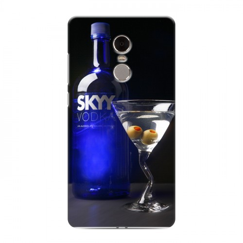Дизайнерский силиконовый чехол для Xiaomi RedMi Note 4 Skyy Vodka