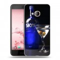 Дизайнерский силиконовый чехол для HTC U Play Skyy Vodka