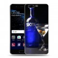 Дизайнерский пластиковый чехол для Huawei P10 Skyy Vodka