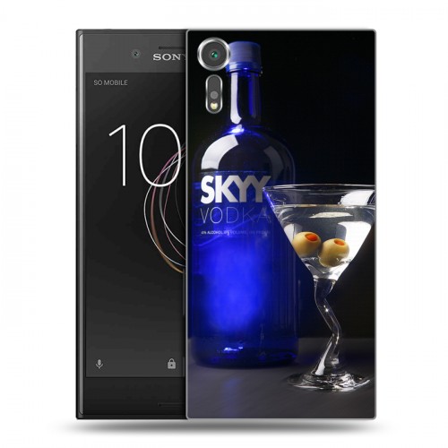 Дизайнерский пластиковый чехол для Sony Xperia XZs Skyy Vodka