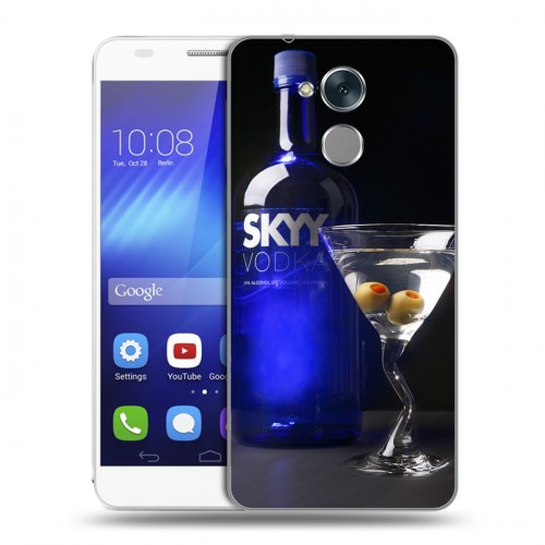 Дизайнерский пластиковый чехол для Huawei Honor 6C Skyy Vodka