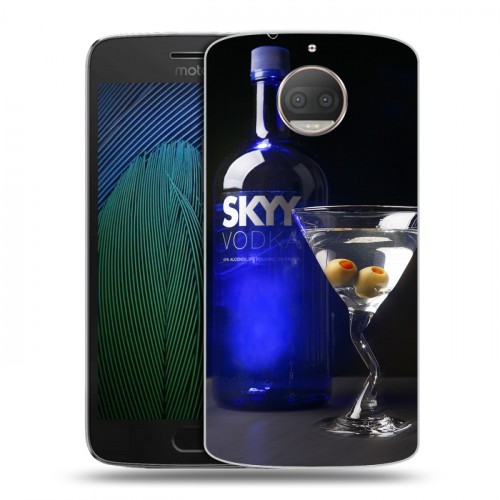 Дизайнерский пластиковый чехол для Motorola Moto G5s Plus Skyy Vodka