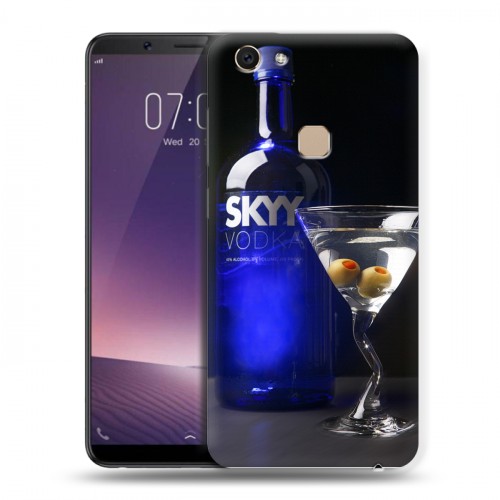 Дизайнерский пластиковый чехол для Vivo V7 Skyy Vodka