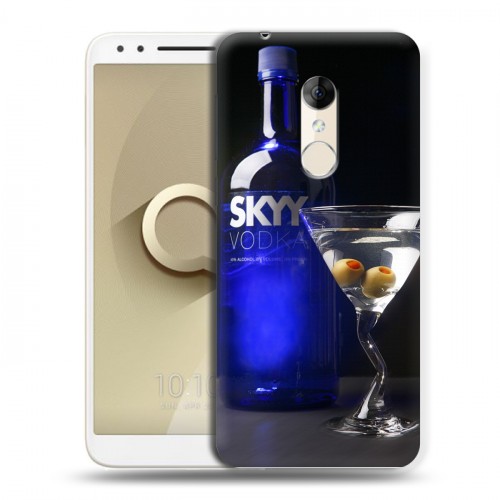 Дизайнерский пластиковый чехол для Alcatel 3 Skyy Vodka