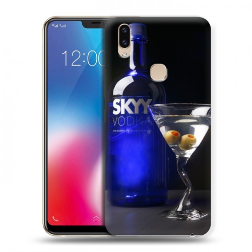 Дизайнерский пластиковый чехол для Vivo V9 Skyy Vodka