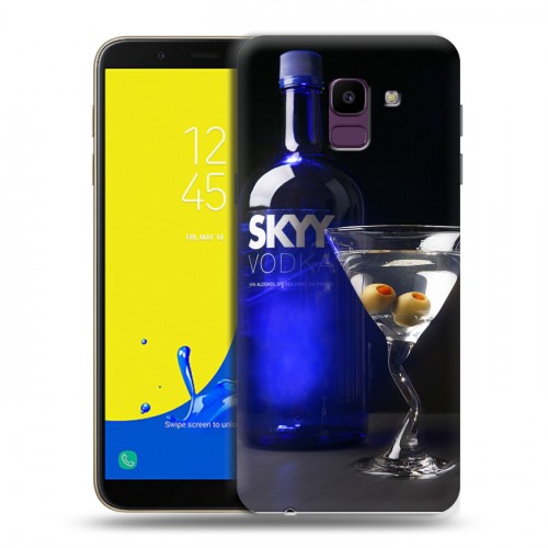 Дизайнерский пластиковый чехол для Samsung Galaxy J6 Skyy Vodka