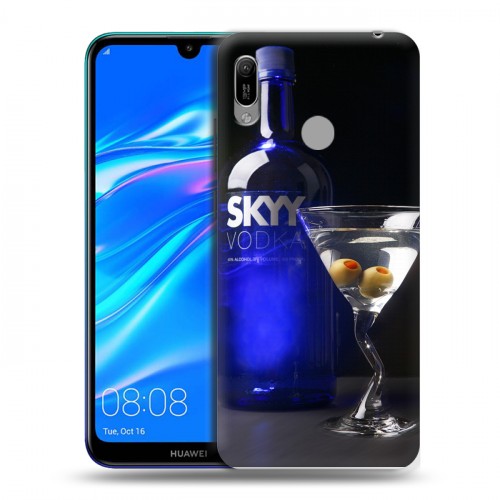 Дизайнерский пластиковый чехол для Huawei Y6 (2019) Skyy Vodka