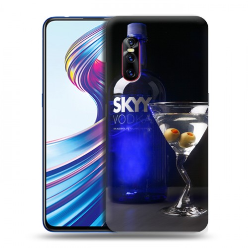 Дизайнерский пластиковый чехол для Vivo V15 Pro Skyy Vodka
