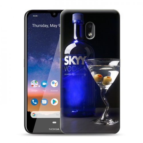 Дизайнерский пластиковый чехол для Nokia 2.2 Skyy Vodka