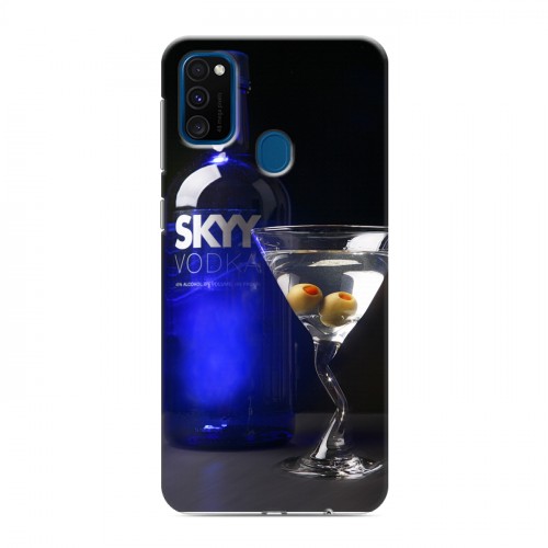 Дизайнерский силиконовый чехол для Samsung Galaxy M30s Skyy Vodka