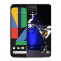 Дизайнерский пластиковый чехол для Google Pixel 4 Skyy Vodka