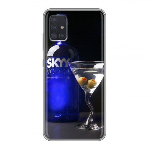 Дизайнерский силиконовый чехол для Samsung Galaxy A51 Skyy Vodka