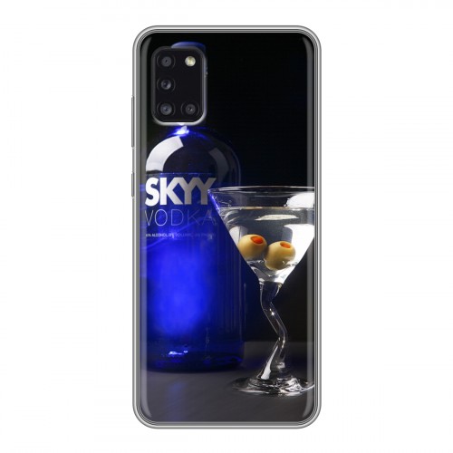 Дизайнерский силиконовый чехол для Samsung Galaxy A31 Skyy Vodka