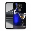 Дизайнерский силиконовый чехол для Nokia 3.4 Skyy Vodka