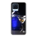 Дизайнерский пластиковый чехол для Realme 8 Skyy Vodka