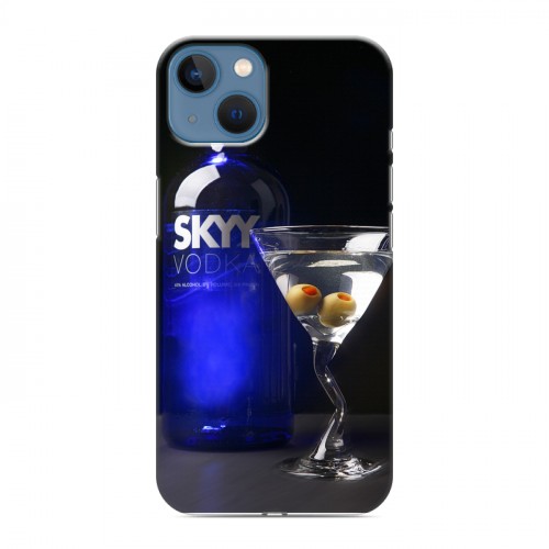 Дизайнерский силиконовый чехол для Iphone 13 Skyy Vodka