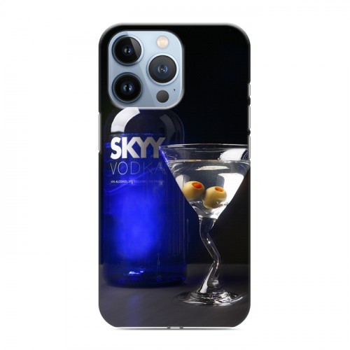 Дизайнерский силиконовый чехол для Iphone 13 Pro Skyy Vodka