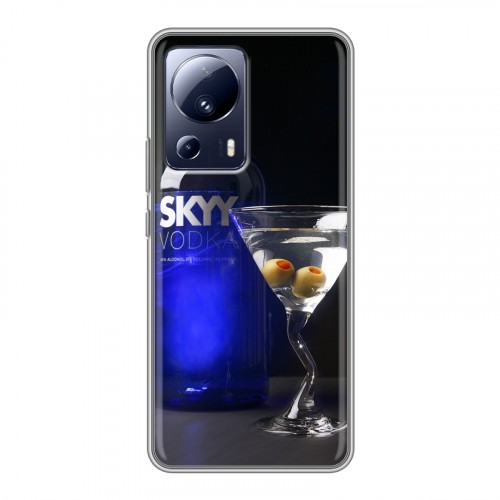 Дизайнерский силиконовый чехол для Xiaomi 13 Lite Skyy Vodka