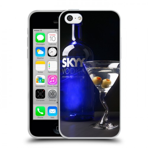 Дизайнерский пластиковый чехол для Iphone 5c Skyy Vodka