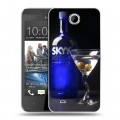 Дизайнерский пластиковый чехол для HTC Desire 300 Skyy Vodka