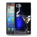 Дизайнерский пластиковый чехол для Lenovo Vibe Z Skyy Vodka