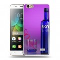 Дизайнерский пластиковый чехол для Huawei Honor 4C Skyy Vodka