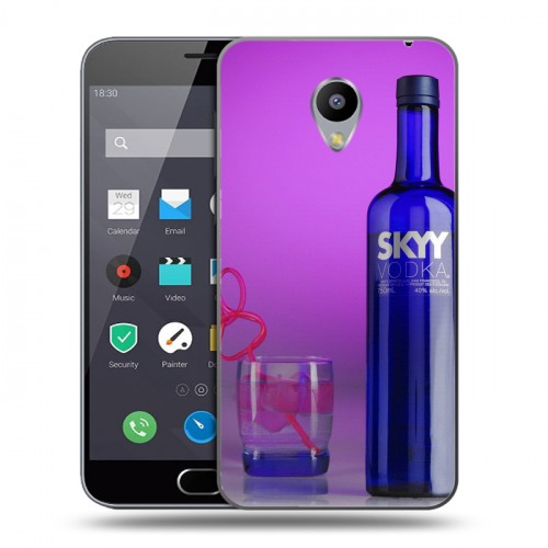 Дизайнерский пластиковый чехол для Meizu M2 Note Skyy Vodka