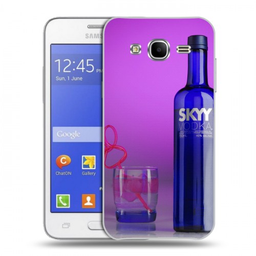 Дизайнерский силиконовый чехол для Samsung Galaxy J7 Skyy Vodka