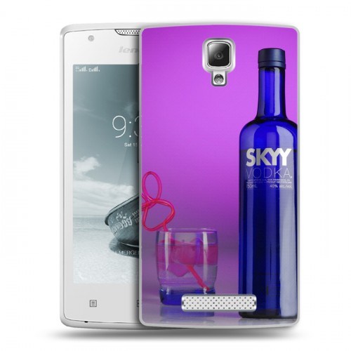 Дизайнерский пластиковый чехол для Lenovo A1000 Skyy Vodka