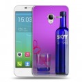 Дизайнерский силиконовый чехол для Alcatel One Touch POP 3 5 Skyy Vodka