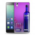 Дизайнерский силиконовый чехол для Lenovo A6010 Skyy Vodka