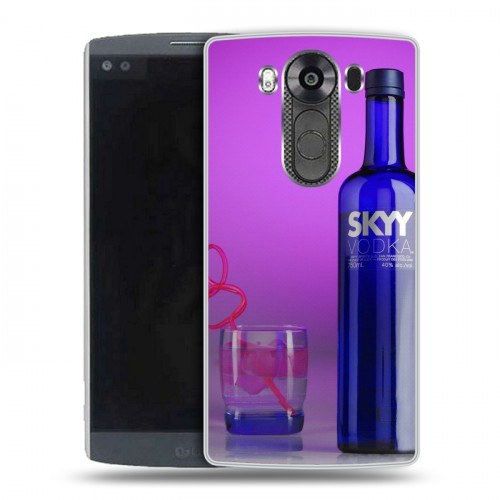 Дизайнерский пластиковый чехол для LG V10 Skyy Vodka