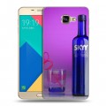 Дизайнерский силиконовый чехол для Samsung Galaxy A9 Skyy Vodka