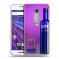 Дизайнерский пластиковый чехол для Lenovo Moto G Skyy Vodka