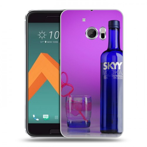 Дизайнерский пластиковый чехол для HTC 10 Skyy Vodka