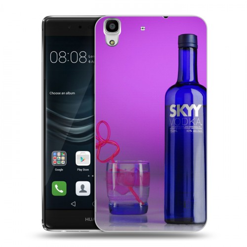 Дизайнерский пластиковый чехол для Huawei Y6II Skyy Vodka