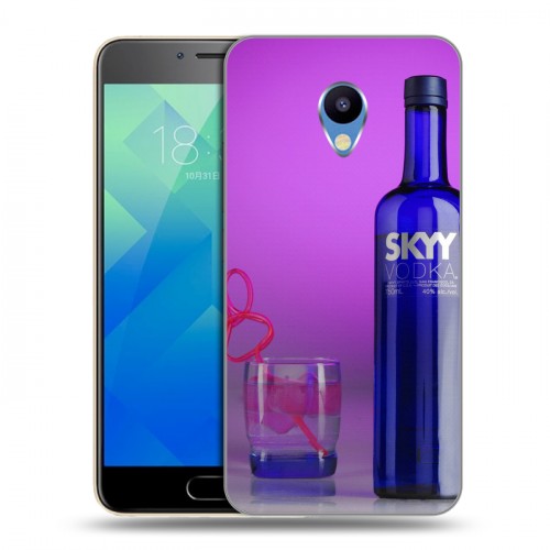 Дизайнерский пластиковый чехол для Meizu M5 Skyy Vodka