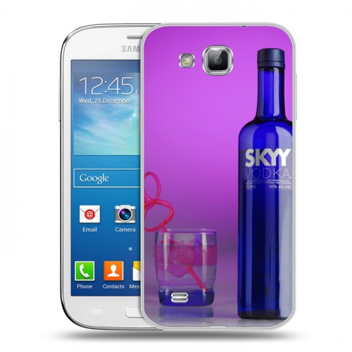 Дизайнерский пластиковый чехол для Samsung Galaxy Premier Skyy Vodka