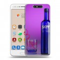 Дизайнерский пластиковый чехол для ZTE Blade V8 Skyy Vodka