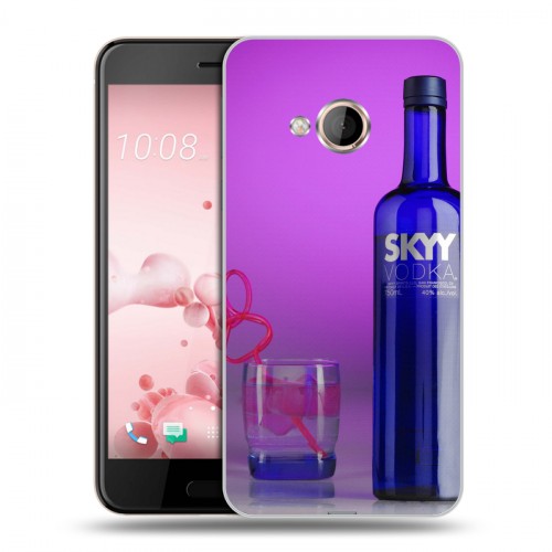 Дизайнерский силиконовый чехол для HTC U Play Skyy Vodka