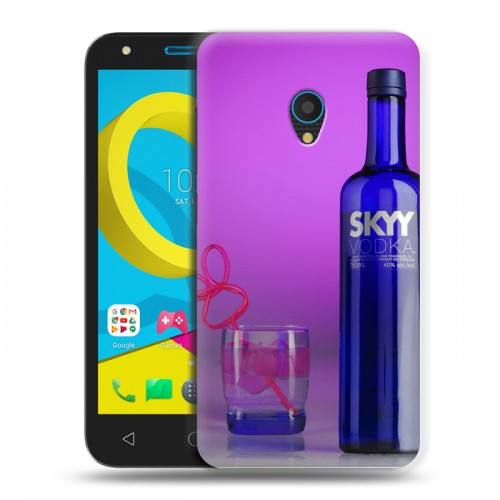 Дизайнерский пластиковый чехол для Alcatel U5 Skyy Vodka