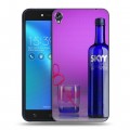 Дизайнерский силиконовый чехол для Asus ZenFone Live Skyy Vodka