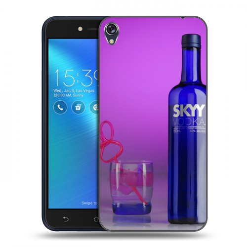 Дизайнерский пластиковый чехол для Asus ZenFone Live Skyy Vodka