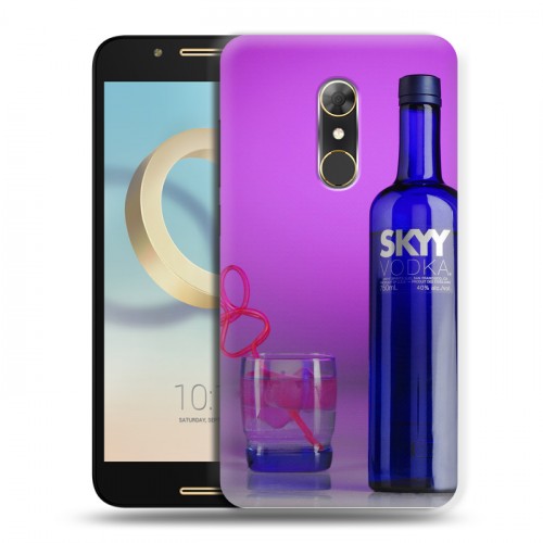 Дизайнерский силиконовый чехол для Alcatel A7 Skyy Vodka