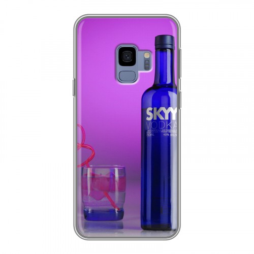 Дизайнерский пластиковый чехол для Samsung Galaxy S9 Skyy Vodka