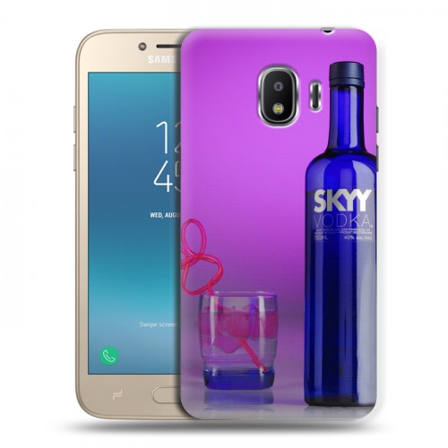 Дизайнерский пластиковый чехол для Samsung Galaxy J2 (2018) Skyy Vodka