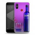 Дизайнерский пластиковый чехол для Xiaomi Mi8 SE Skyy Vodka