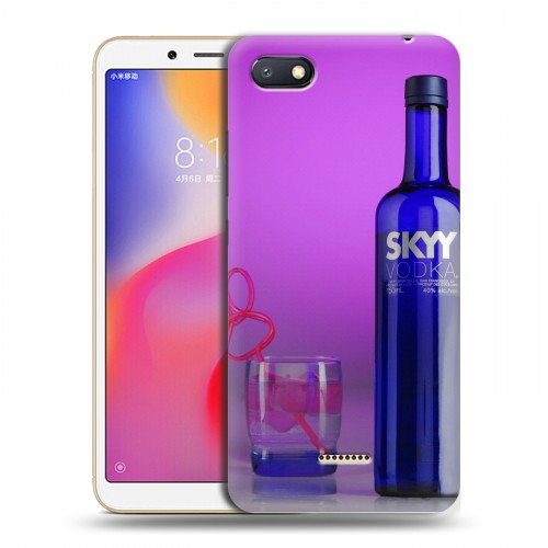 Дизайнерский пластиковый чехол для Xiaomi RedMi 6A Skyy Vodka