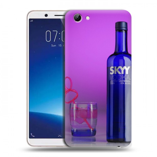 Дизайнерский пластиковый чехол для Vivo Y71 Skyy Vodka